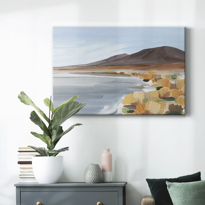 Desert Oasis Study I-Gallery Wrapped Canvas, 40" H x 60" W