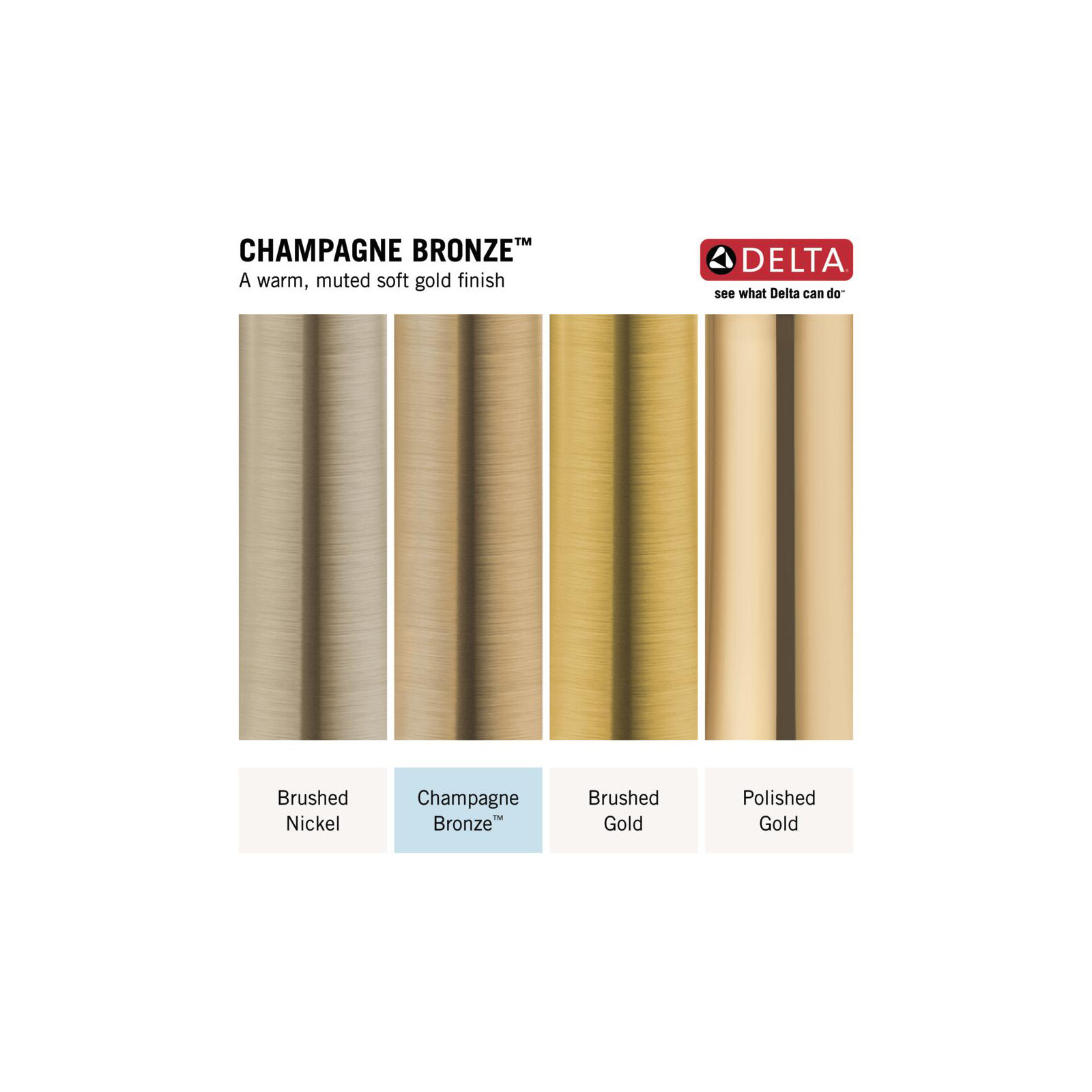 Trinsic Thermostatic Shower Faucet with TempAssure, Champagne Bronze
