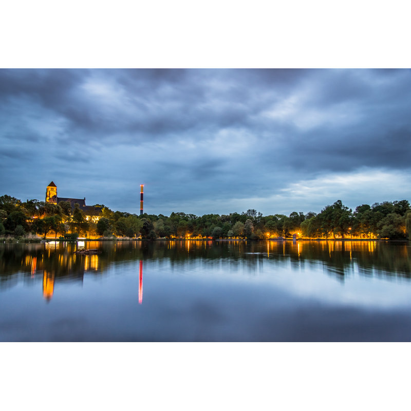 Dramatic Sky In Chemnitz by WeiXx - Wrapped Canvas Print, 30cm H x 46cm W