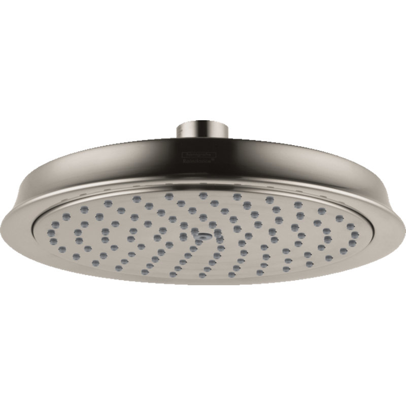 Raindance C 180 Rain Shower Head, Brushed Nickel