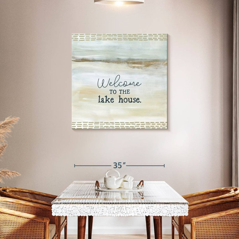 Khylige Lake Escape Welcome Wall Sign