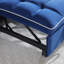 Fauteuil-lit convertible en velours, fauteuil-lit coulissant réglable avec porte-gobelet-396853312