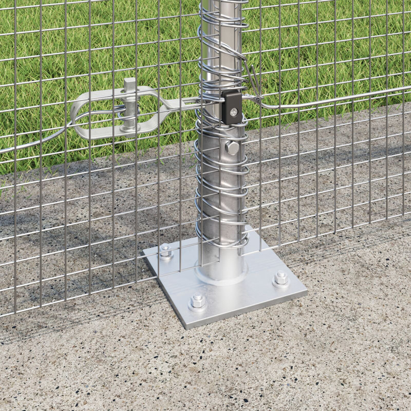 150cm H x 2500cm W Steel Border Fencing