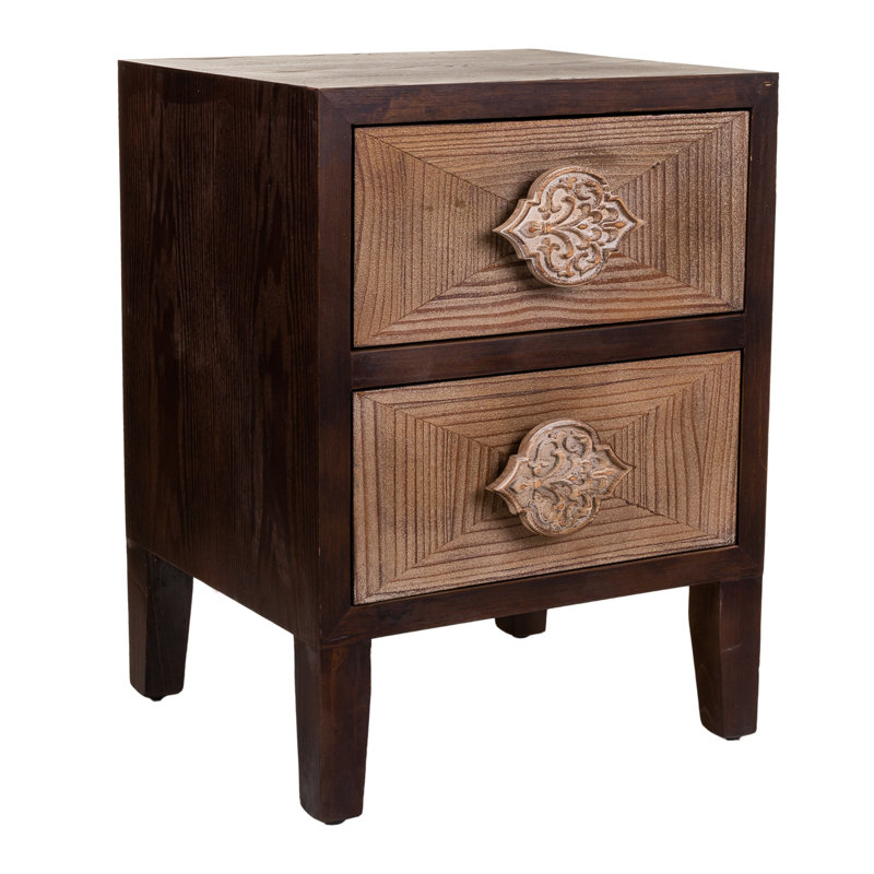 Brett 45cm W Bedside Table