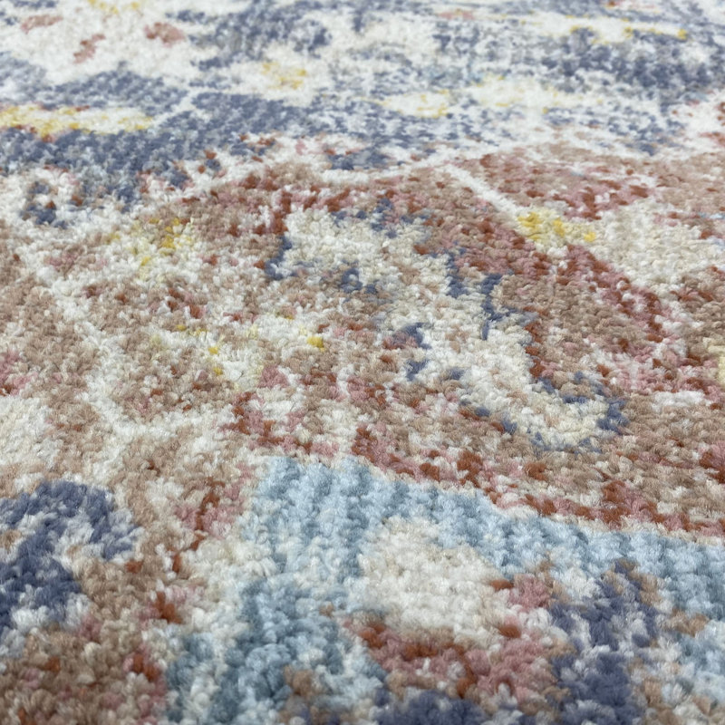Tapis à motif floral Aliccia Frett, Rectangle 8 pi x 10 pi
