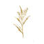 «Gold Line Lily of the Valley II», peinture sur toile tendue-29048016-20894413-29048020