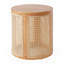 Table d'appoint charmante avec finition en bois naturel-2143171397