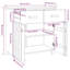 Gwenevieve 79cm Solid Wood Sideboard-125549390