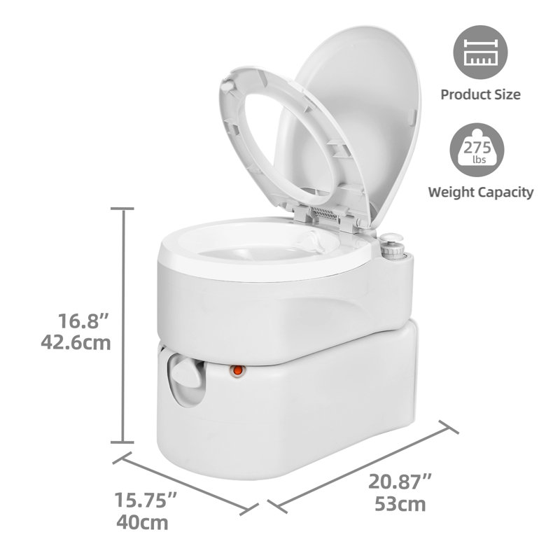 Siège de toilette allongé 6,3 GPF inclus
