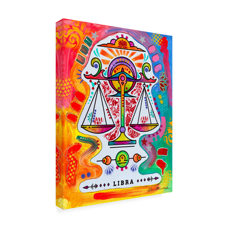 Dean Russo Libra Canvas Art, 19" H x 14" W x 2" D