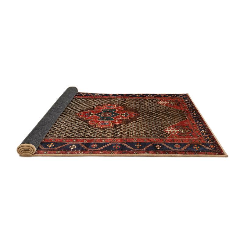 Sanket Oriental Indoor Rug, Round 7'