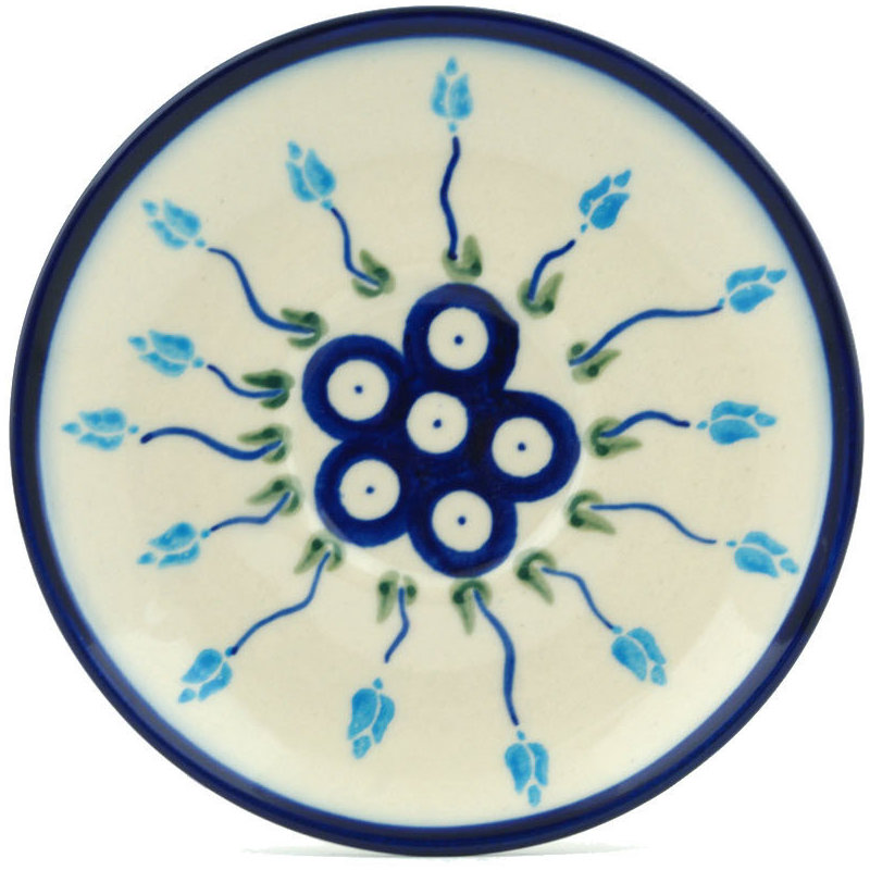 Floral Peacock 5.5" Saucer