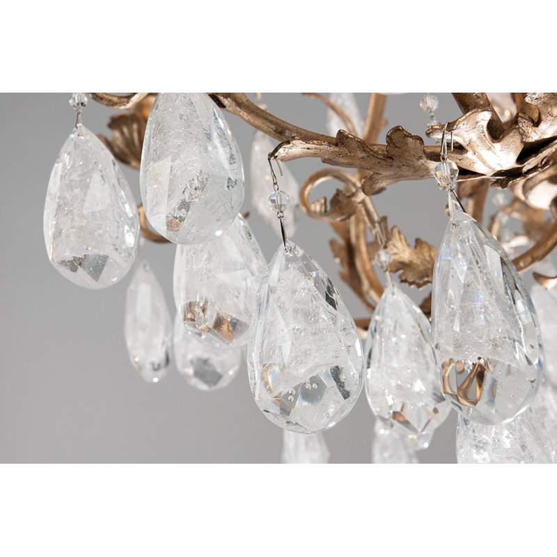 Amadeus 6-Light Candle Style Empire Chandelier, 6, 43.5" H x 28" W x 28" D