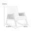 Chaise berçante en teck de haute qualité