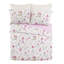 Ensemble de courtepointe réversible en microfibre rose Pretty in Paris-982872121