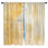 Rideaux de fenêtre à texture abstraite beige obscurcissant et obscurcissant - 2 panneaux