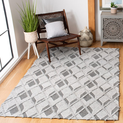 Amritpal Hand Loomed Performance Geometric Rug