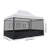 Instahibit Polyethylene Plastic Side Wall for Canopy-63064334
