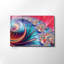 Peinture élégante en verre trempé, 17,7 po x 25,6 po | 100% verre trempé, épaisseur: 0,16 pouce | Superbe art mural pour la décoration intérieure, parfait pour le salon, la chambre à coucher et les espaces de bureau, durable et facile à nettoyer-1077373832