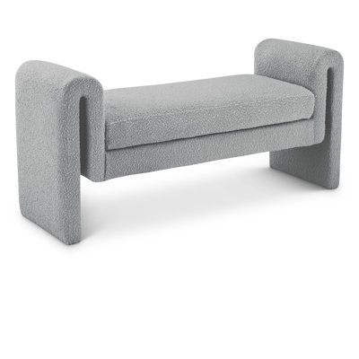 Hiroyasu Upholstered Boucle Bench