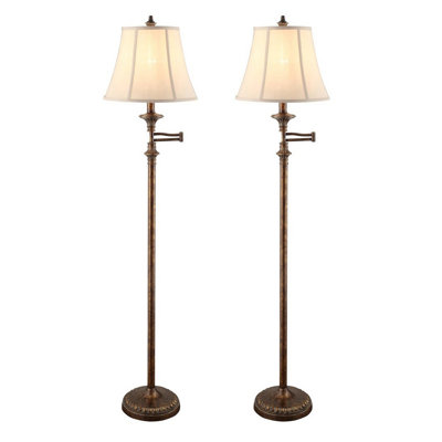 15"  Floor Lamp With  Shade