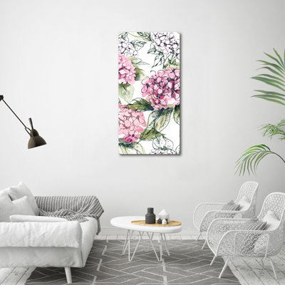Hydrangea - Wrapped Canvas Print
