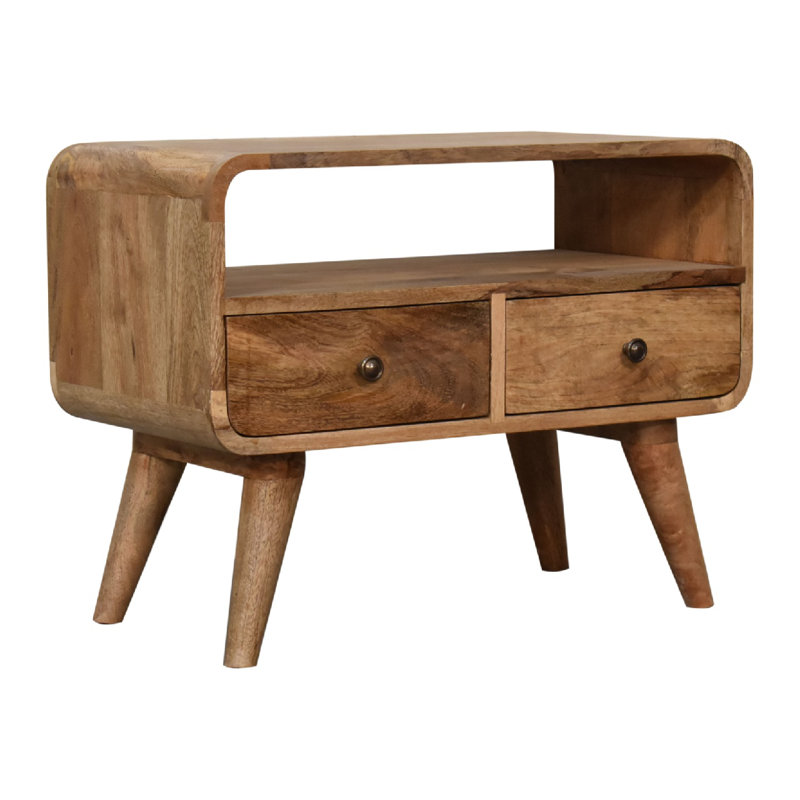 Meuble télé pour téléviseur de 24 po ou moins Davohn, Beige