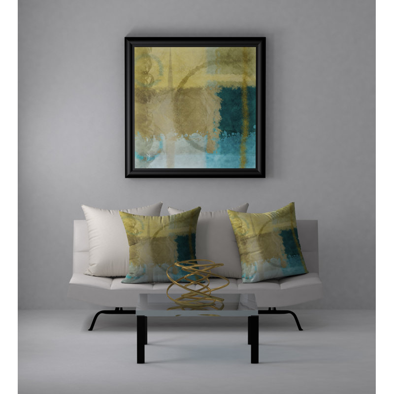 Reversible Throw Pillow, 18" x 18"