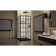French Corner 36" W x 36" D x 74.75" H Framed Square Shower Kit