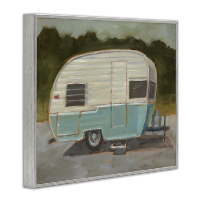 Retro Camper View Giclee Art, design by Ethan Harper