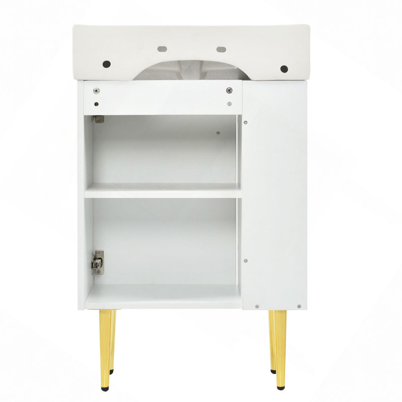 Meuble-lavabo 21,6 po (lavabo non inclus) [armoire seulement]