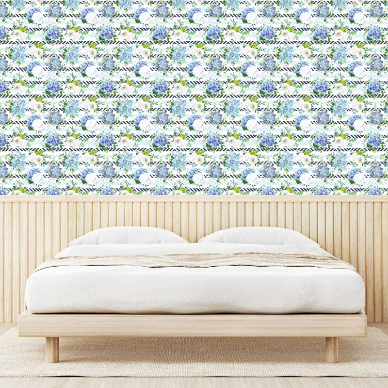 Rouleau de papier peint adhésif Ilakkiya, L 13 po x L 36 po