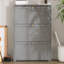 Grey Solid wood Shoe Storage