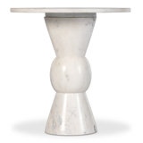 Fox Marble End Table
