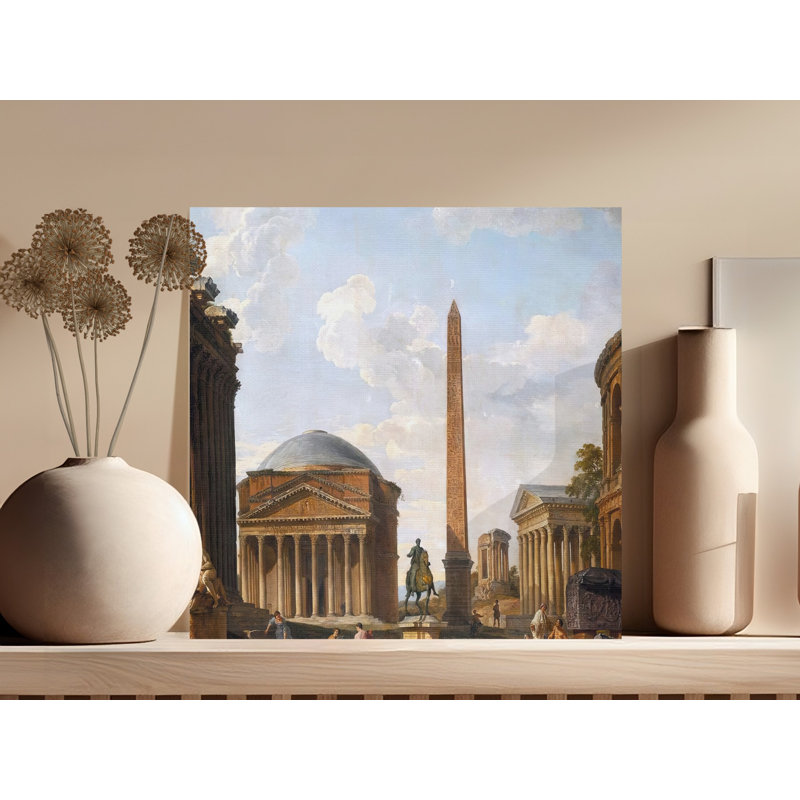 Pitman Wrapped Canvas Print Set, 16x16
