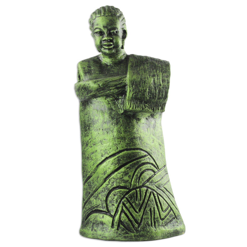 Figurine en céramique à main Wauseon