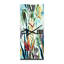 Horloge murale fleurs tropicales I-947979010