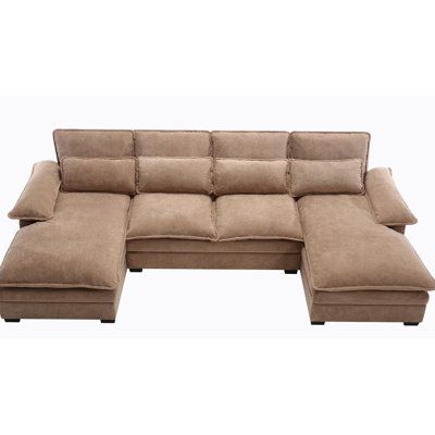 Tamaryn Upholstered U-Shaped Sectional Symmetrical