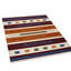 Tapis Clare tissé à plat en laine Kilim écologique - 244 x 244 cm, carré, multicolore, design moderne et contemporain, tapis à poils courts faits main pour salon et chambre.-115926879