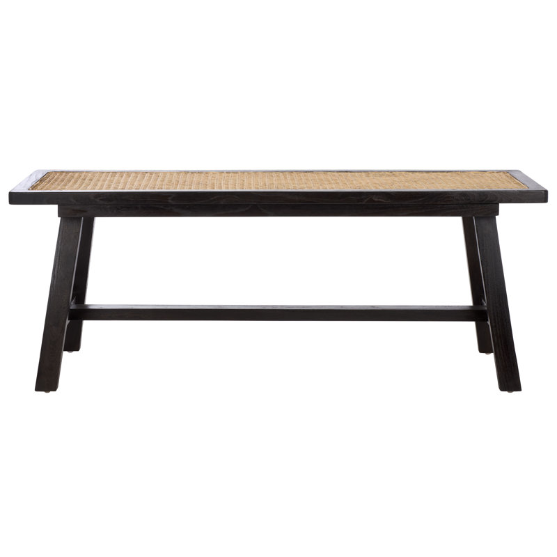Henrik Cane Bench, Black
