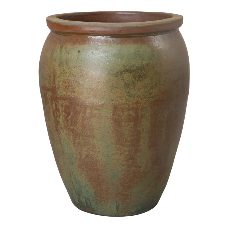 Handmade Ceramic Pot Planter, 29" H x 22" W x 22" D
