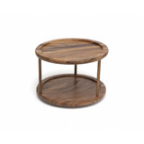 Patchogue Acacia 2 Tier Turntable Lazy Susan