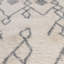 Tapis ivoire / gris à poils longs Francelino-1870086968