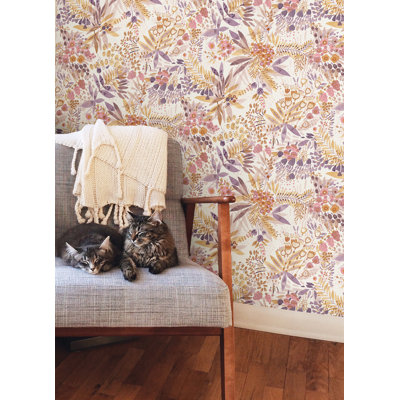 Arieanna Peel & Stick Floral Roll