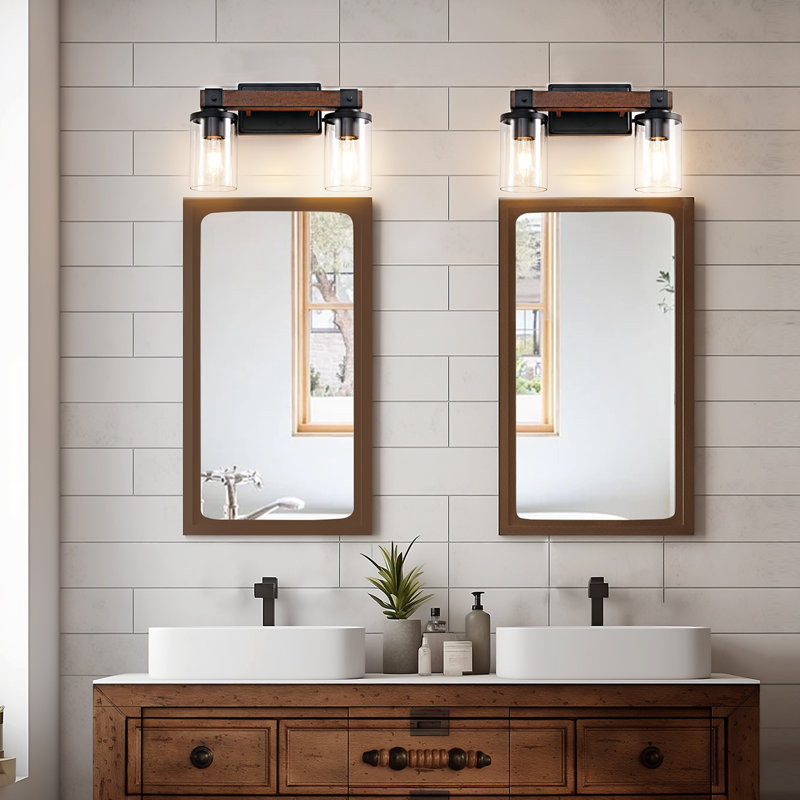 Aanyah 2-Light Dimmable Vanity Light, 2