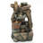 Ataie Hand Crafted Weather Resistant Floor Fountain with Light