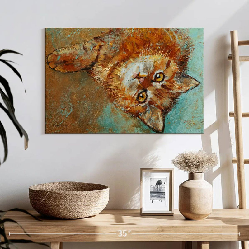 Brampt Little Tiger, 16" H x 24" W