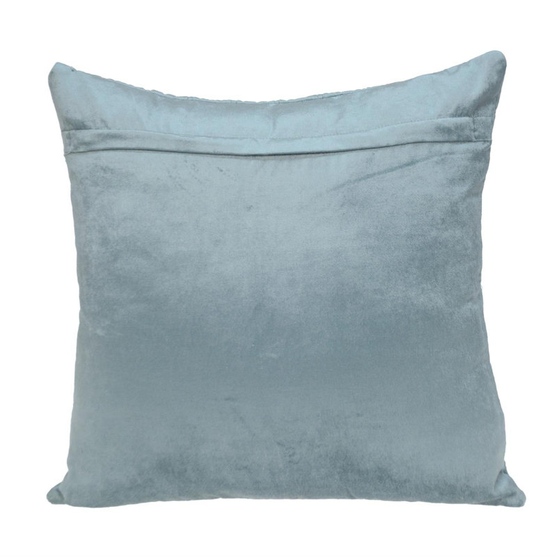 Coussin gris matelassé Parkland Collection Marrisa, Gris