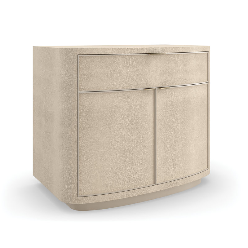 Simply 1 - Drawer Solid Wood Nightstand