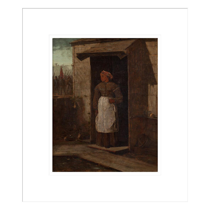«Near Andersonville» par Winslow Homer, impression giclée encadrée, H 15,9 po x l 13,75 po
